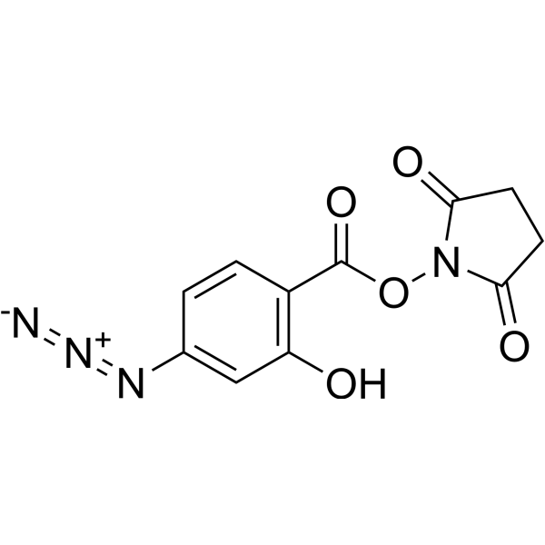 2,5-Dioxo-1-pyrrolidinyl 4-azido-2-hydroxybenzoate 96602-46-9